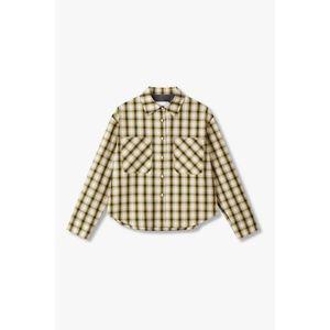 [갤러리아] [25여름][가격인하]아웃 포켓 체크 패턴 셔츠(7115260381)