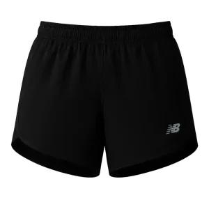 NB 뉴발란스 스포츠 5인치 여성 트레이닝 반바지 쇼츠 팬츠 블랙 WS51200-BK
