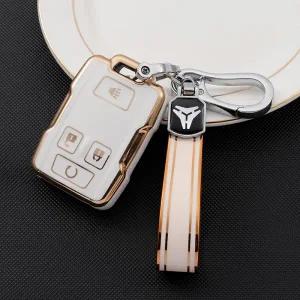 차키케이스 4 버튼 TPU 자동차 키 케이스 커버 쉐보레 서버번 사보번 GMC 시에라 캐니언 콜로라도 실버라도