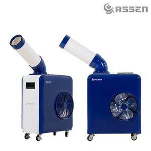 아쎈 1구 미니 자바라 제습기능 이동식에어컨 AT-3300 / 실외기없는 ...