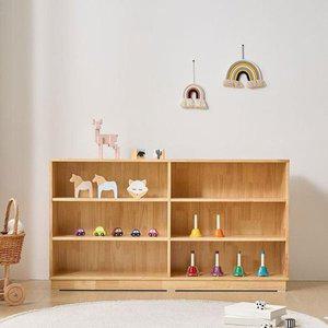 [HYE51985_55]원목 일자 책장 책꽂이 수납장 선반 1400