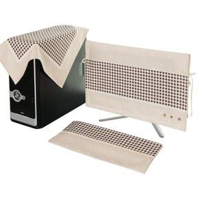 PC 모니터 먼지 덮개 키보드 가리개 24인치 19인치 세트 심플 헤 데스크톱 북유럽