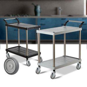 [HY291K11_55]PP 서빙카 대 이동식카트 주방트롤리 2단