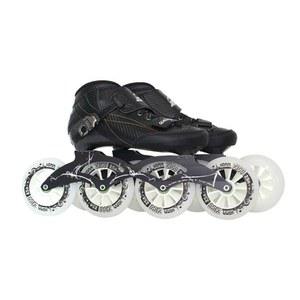 롤러 브레이드 바퀴 블랙/실버 고무 런어웨이 달린 두꺼운 그립이있는 파스텔 전기 트랙로드