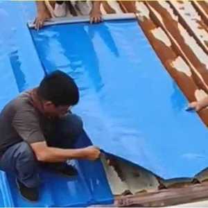 방수 시트 지붕 접착식 테이프 옥상 외벽 누수 바닥