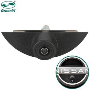 GreenYi 자동차 전면 카메라, 닛산 캐시카이 J10 J11 패스 파인더 R51 티다 마치 순찰 X-트레일 T30 370z