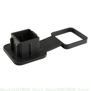 652F 헤비 듀티 고무 히치 튜브 커버  설치 트레일러 히치 플매트 카펫 러그 캡 2 인치 수신기 튜브 보호