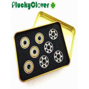 16pc 쿼드 6개의 베어링 예술적 하키 볼 제품 세라믹 외부 아트 스케이트 롤러