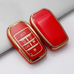 프리우스 튜닝 TPU 자동차 키 커버 케이스 도요타 시에나 라브 4 프라임 프리우스 2019 액세서리 가방 6