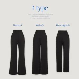 핫핑 [2기장][피로회복] 라잇큐_3종핏 와이드/슬림일자/부츠컷 밴딩팬츠