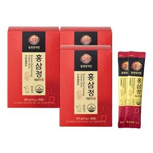 [천지인][동원천지인] 홍삼정 데일리진 (10g 30포 30일분) x 3개