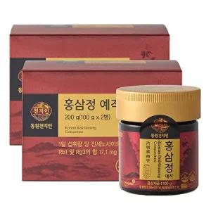 [천지인][동원천지인] 홍삼정 예작 세트 (100g x 2개입) x 2세트