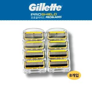 질레트 프로쉴드 옐로우 리필용 면도날 8개 코스트코