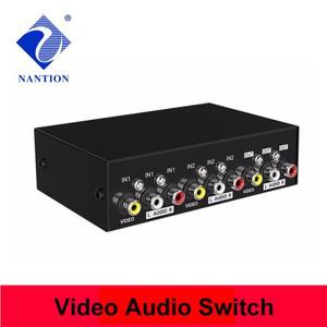 2포트 AV 스위치 RC스위처 오디오 비디오 선택기 및 in 1 out 인터페이스 MT-231AV