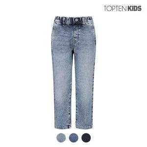 [탑텐키즈] 남아 기모 배기 데님 팬츠MKC4DP1012
