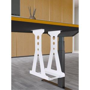 이동식 공중부양 본체 책상 거치대 하단 PC 트레이 데스크탑 보관함 PC홀더 아래 플라스틱