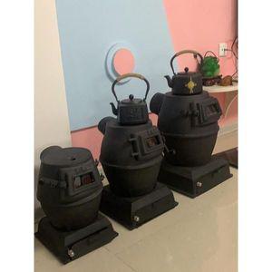 주물화목난로 가정용 나무장작 난방 펠릿 야외