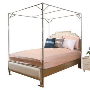 침대 캐노피 프레임 커튼 북유럽 2층 침실 2층