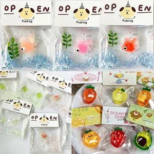 금붕어 과일 스트레스볼 미니 젤리 말랑이 찐득이