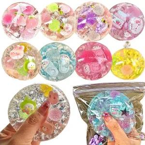 캐릭터 스톤 젤리 말랑이 모찌 스트레스볼 주물럭