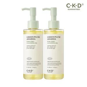 CKD 청매실 AHA BHA 요철제로 클렌징 오일 200ml 2개