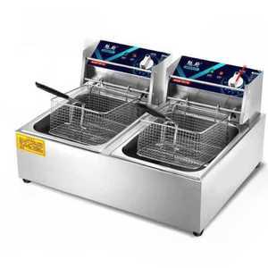 소형튀김기 업소용 전기 튀김기 푸드트럭 바스켓 기본형