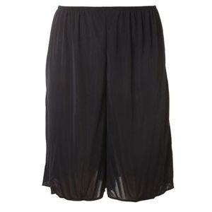 [갤러리아] [비비안]부드러운 터치감 5부 하프슬립 속바지 HS5547 BK