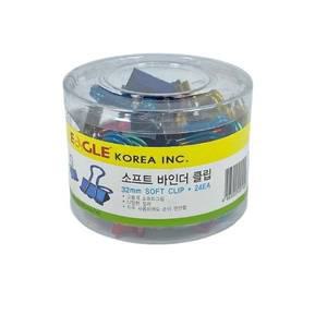 이글)소프트그립 바인더클립(대/32mm/24개입/NM305300)