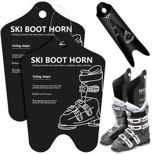 애드니 스키 부츠 혼 - 및 스노보드 부츠용 12인치 슈 컷테이블 헬퍼 혼, 모든 연령대의 스키어에게 적합