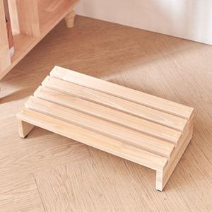 수유발판 사무실 책상 발 받침대 풋레스트 발발판 컴퓨터 책상밑 받침 삼나무 원목
