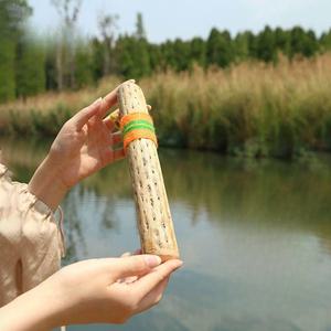 레인스틱 명상 악기 빗소리 비소리 시니어 마라카스 25cm 50cm 75cm 교육 교구