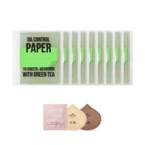 [결제시추가할인][아모레베이직] 그린티 오일 컨트롤 페이퍼 70매 9입