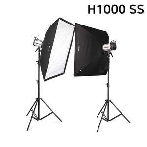 고품질 포멕스 사진조명 스튜디오 촬영 세트(H1000 SS) 노출용품 플래시 (WFGRKLD)