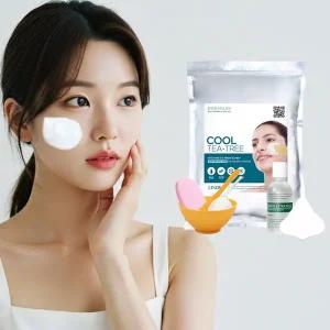 [린제이] 티트리 모델링팩 1kg+팩도구 4종+피지연화제+코팩시트20매