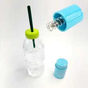 음료수 물통 생수병 뚜껑 구멍 뚫기 연예인 물병 디스펜서 펀치