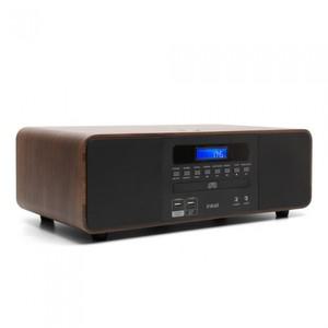 인켈 IK-A360CD (블랙) 레트로 턴테이블 CD플레이어 빈티지 카페 감성 무선 블루투스 스피커