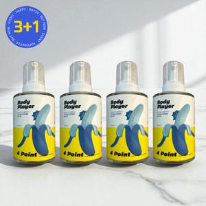 맨즈스킨 바디플레이어 포 포인트 남성청결제 바나나빅 500ml 4개