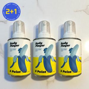 맨즈스킨 바디플레이어 포 포인트 남성청결제 바나나빅 500ml 3개