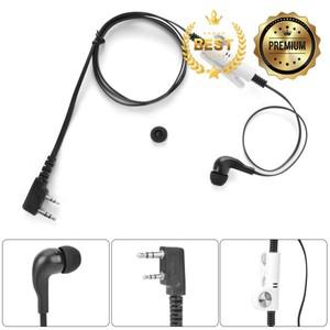 전화 헤드셋 켄우드 바오펑 양방향 라디오 전문 워키토키 이어폰 누들 헤드폰 코드 PTT 마이크 2 핀 신제품