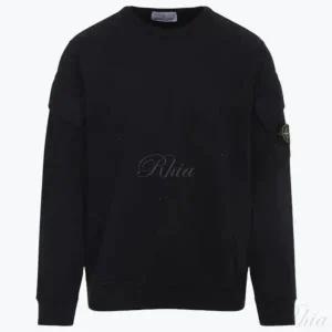 스톤아일랜드 25FW 6100028 브러쉬드 오가닉 코튼 플리스 레귤러 핏 크루넥 스웨트셔츠 K2S15 S0A20 V0029