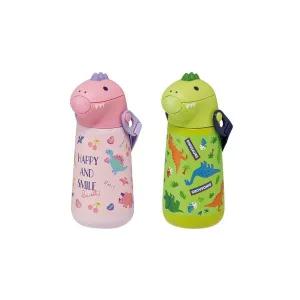 다이노사우루스 해피 다이컷 어깨끈 빨대물병 어린이 공룡 물통