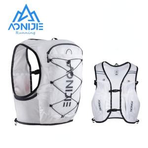 AONIJIE 경량 수화 팩 울트라 트레일 마라톤 사이클링 러닝 백 화이트 C9108 용 통기성 조끼 배낭