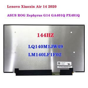 14인치 슬림 144Hz 노트북 LCD 스크린 LQ140M1JW49 LM140LF1F02 Asus Zephyrus G14 Ryzen 9 IPS FHD 디스플