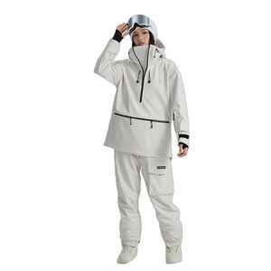 그라데이션 스키복 보드복 여성 상하의 세트 신상 항공 배송