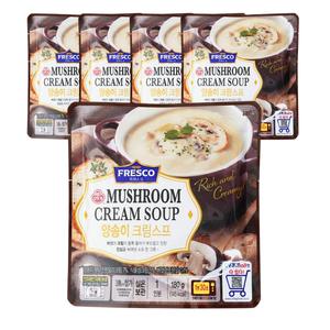 오뚜기 프레스코 양송이크림스프 180g 5개