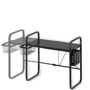 주방 받침대 H형 선반 전자레인지 넓이조절