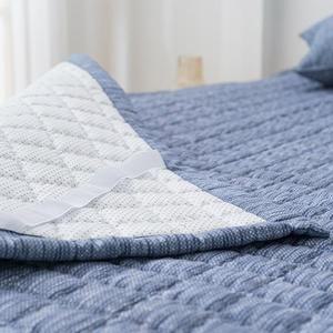 엘레나 세련없는 논 밴딩패드Q 네이비 1P 침구