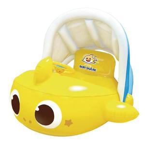 핑크퐁 아기유니상어 파라솔 쿠션보행기(24) 물놀이 튜브