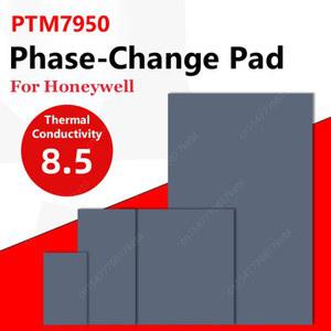 Honeywell PTM7950 용 실리콘 열 패드 개스킷 8 5W/mK CPU 전도성 페이스트 패치 노트북 GPU CPU용 경량