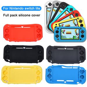 Funda Nintendo 스위치 라이트 실리콘 커버 완전히 포장 된 보호 케이스 NS Lite 통합